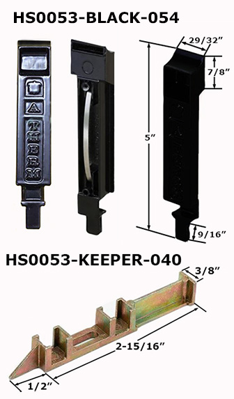 HS0053 - Horizontal Sliding Window Latches                            