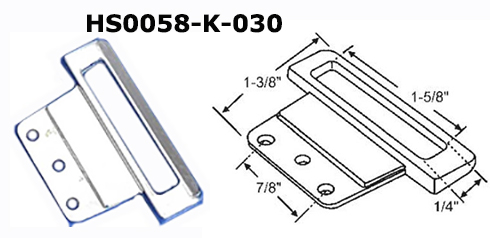 HS0058K - Horizontal Sliding Window Latches                           