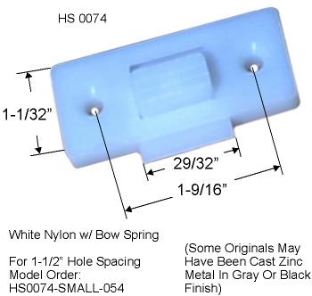 HS0074 - Horizontal Sliding Window Latches                            