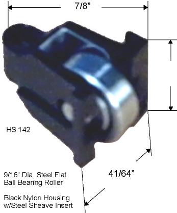 HS0142 - Horizontal Sliding Window Rollers and Guides                 