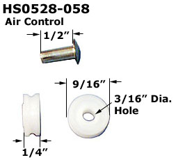 HS0528 - Horizontal Sliding Window Rollers And Guides                 