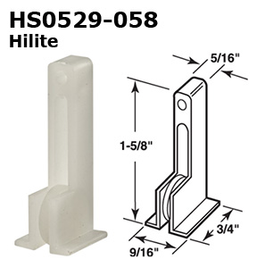 HS0529 - Horizontal Sliding Window Rollers And Guides                 