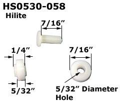 HS0530 - Horizontal Sliding Window Rollers And Guides                 