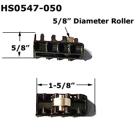 HS0547 - Horizontal Sliding Window Rollers and Guides                 