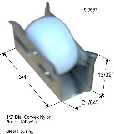 HS0557 - Horizontal Sliding Window Rollers And Guides                 