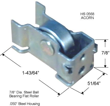 HS0568 - Horizontal Sliding Window Rollers And Guides                 