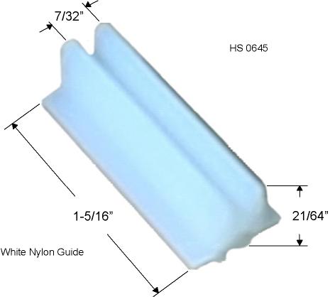 HS0645 - Horizontal Sliding Window Rollers And Guides                 