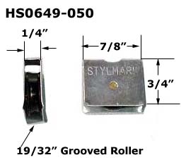 HS0649 - Horizontal Sliding Window Rollers & Guides                   