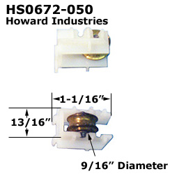 HS0672 - Horizontal Sliding Window Rollers And Guides                 