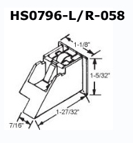 HS0796 - Horizontal Sliding Window Rollers and Guides                 