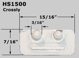 HS1500 - Horizontal Sliding Window Rollers And Guides                 