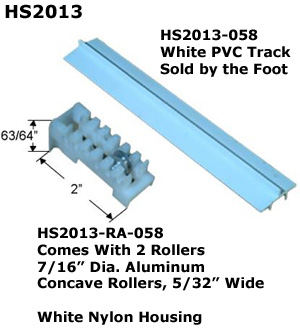 HS2013 - Horizontal Sliding Window Rollers And Guides                 