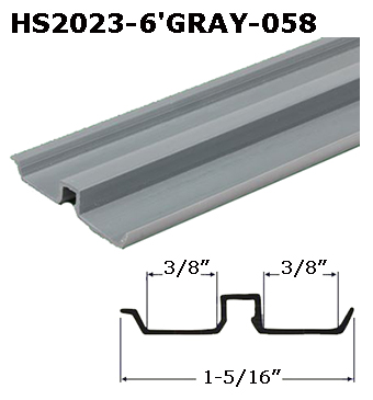 HS2023 - Horizontal Sliding Window Track                              