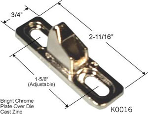 K0016 - Patio Glass Door Keepers                                      