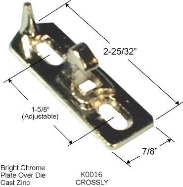 K0066 - Patio Glass Door Keepers                                      