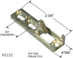 K0122 - Patio Glass Door Keepers                                      