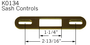 K0134 - Patio Glass Door Keepers                                      