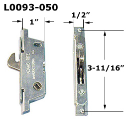 L0093 - Patio Glass Door Locks & Accessories                          