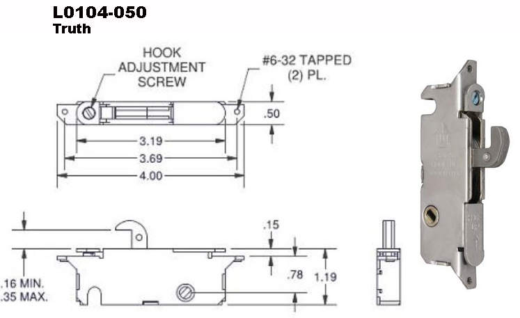 L0104 - Patio Glass Door Locks & Accessories                          