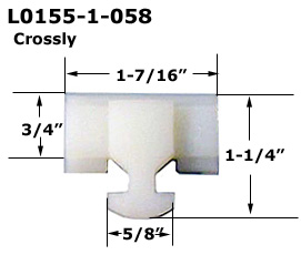 L0155-1 - Screen Door Handles & Pulls                                 