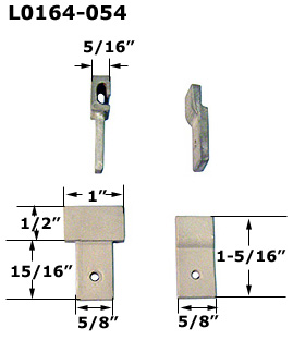 L0164 - Patio Screen Door Handles & Pulls                             