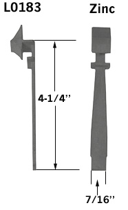 L0183 - Patio Glass Door Locks & Accessories                          