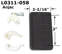 L0311 - Patio Screen Door Handles & Pulls                             