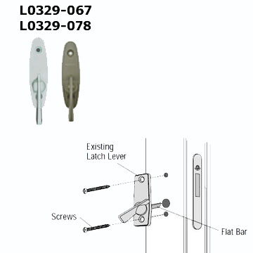 L0329 - Patio Glass Door Locks & Accessories                          