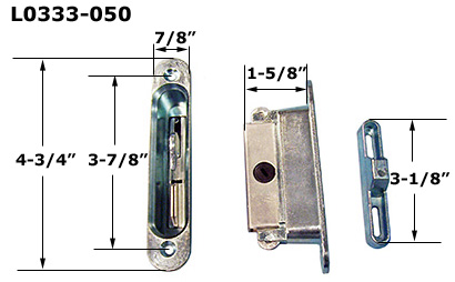 L0333 - Patio Glass Door Locks & Accessories                          