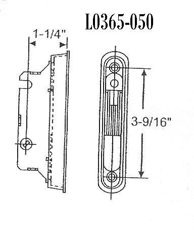 L0365 - Mortise Lock                                                  