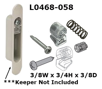 L0468 - Patio Glass Door Locks & Accessories, Pella                   