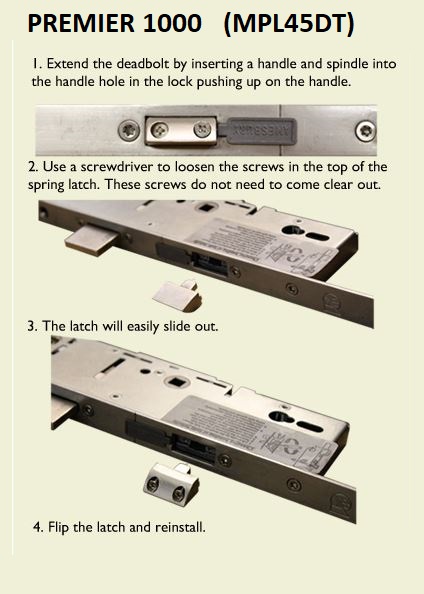 MPL45DT - Mortise Lock                                                