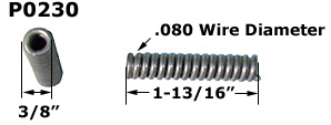 P0230 - Pressure Springs                                              