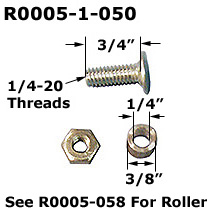 R0005-1 - Non-Ball Bearing Rollers                                    