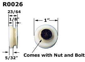 R0026 - Non-Ball Bearing Rollers                                      