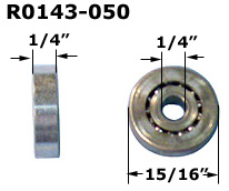 R0143 - Ball Bearing Rollers                                          