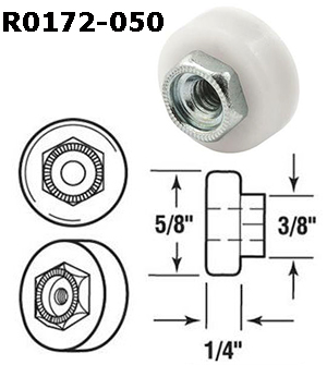 R0172 - Shower Door Rollers                                           
