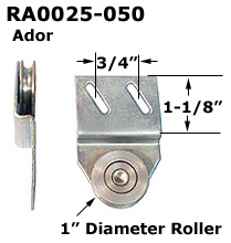 RA0025 - Patio Screen Door Rollers & Guides                           