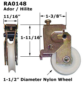 RA0148 - Patio Glass Door Roller Assemblies                           