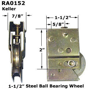 RA0152 - Patio Glass Door Roller Assemblies                           