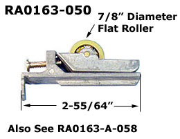 RA0163 - Horizontal Sliding Window Rollers And Guides                 