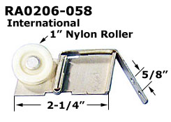 RA0206 - Patio Screen Door Rollers & Guides                           