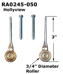 RA0245 - Patio Screen Door Rollers & Guides                           