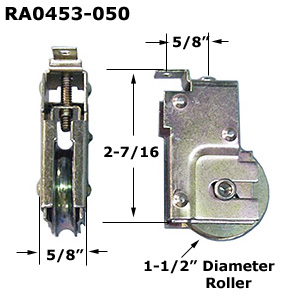 RA0453 - Patio Glass Door Roller Assemblies                           