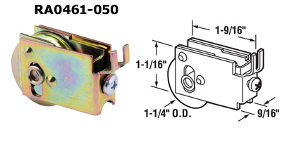 RA0461 - Patio Glass Door Roller Assemblies                           