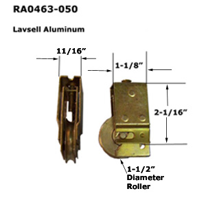 RA0463 - Patio Glass Door Roller Assemblies                           