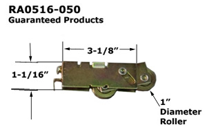 RA0516 - Glass Door Roller Assemblies                                 