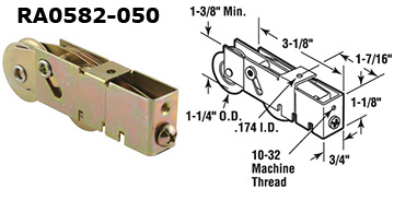 RA0582 - Patio Glass Door Roller Assemblies                           