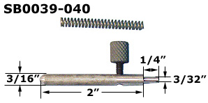 SB0039 - Slide Bolts                                                  