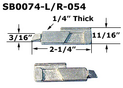 SB0074 - Slide Bolts                                                  